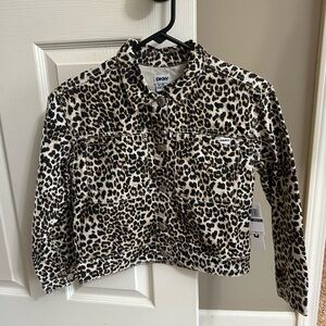 DKNY Animal Print Jacket (Girls 8-10)